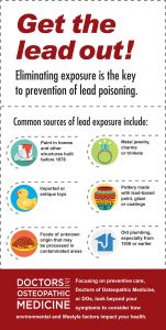 Common sources of lead exposure